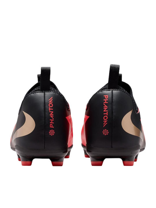 Phantom 6 Low Academy FG/MG Kinder Fußballschuhe und Stollenschuhe mit Tappen Rote