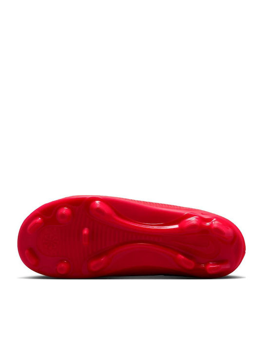 Mercurial Vapor 17 Club FG/MG Παιδικά Ποδοσφαιρικά Παπούτσια με Τάπες Κόκκινα
