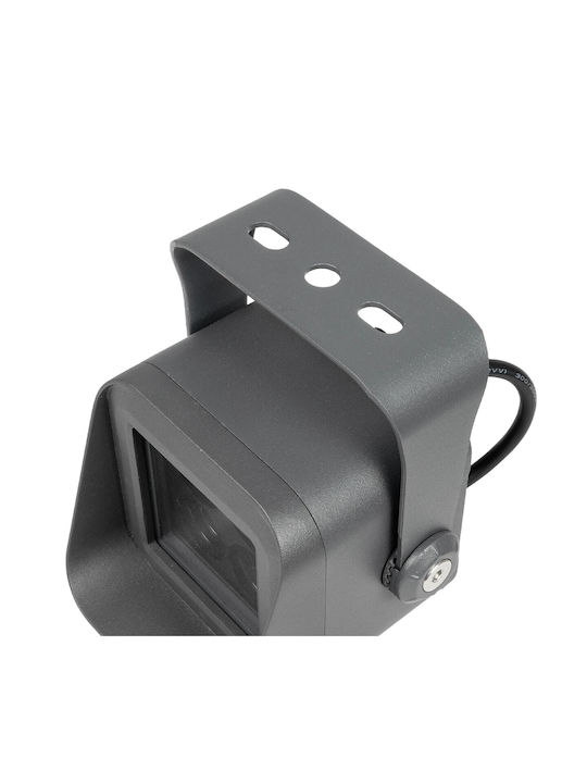 GloboStar Σποτ Δαπέδου LED 8W με Θερμό Λευκό Φως IP65 Λευκό