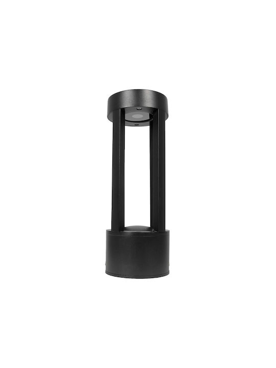 GloboStar Outdoor Small Post LED Floor Lamp 8W with Warm White Light IP65 White