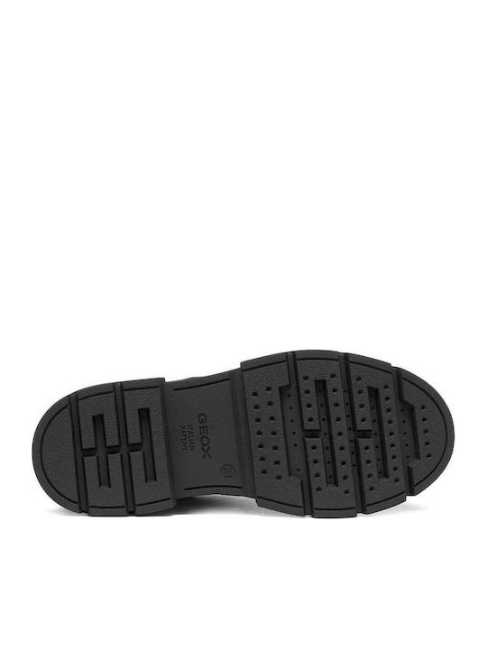 Anatomic Kids Military Boots with Laces Black