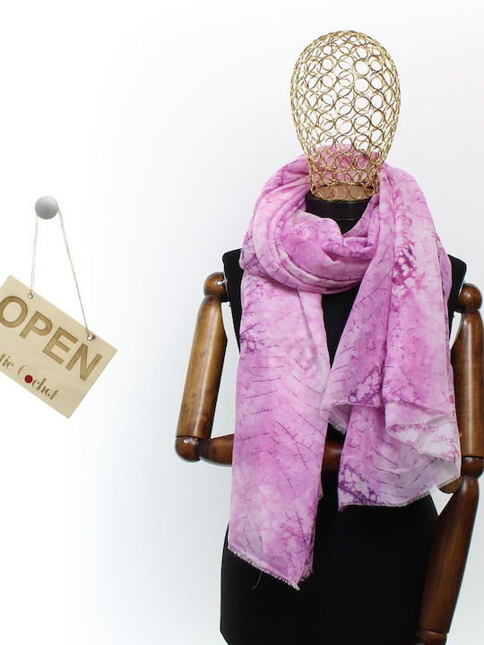 ButicCochet Women's Fuchsia Shawl