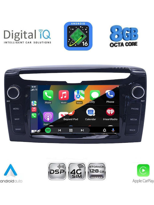 Digital Iq Blm 544_cpa 7 Zoll Deck Multimedia OEM Lancia Ypsilon Modell 2011+