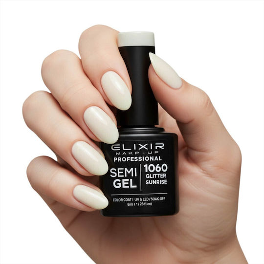 Elixir Semigel Gel Nagellack 1060 Khaki 8ml