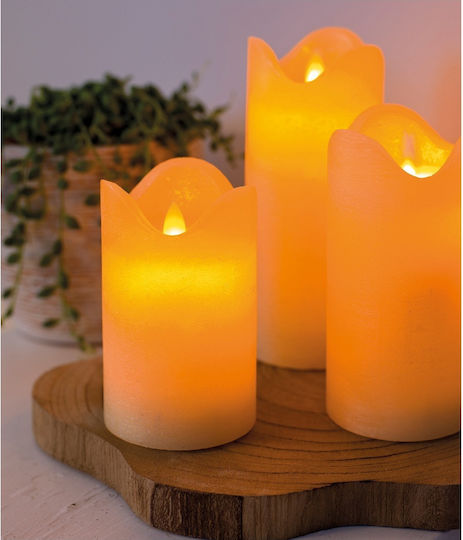 Lumineo Lumineo Decorative Table Lamp LED Warm White Wax Polish 3pcs
