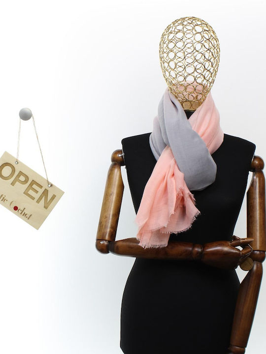 ButicCochet Women's Pink Shawl