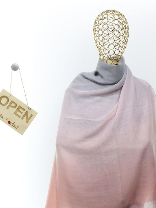 ButicCochet Women's Pink Shawl