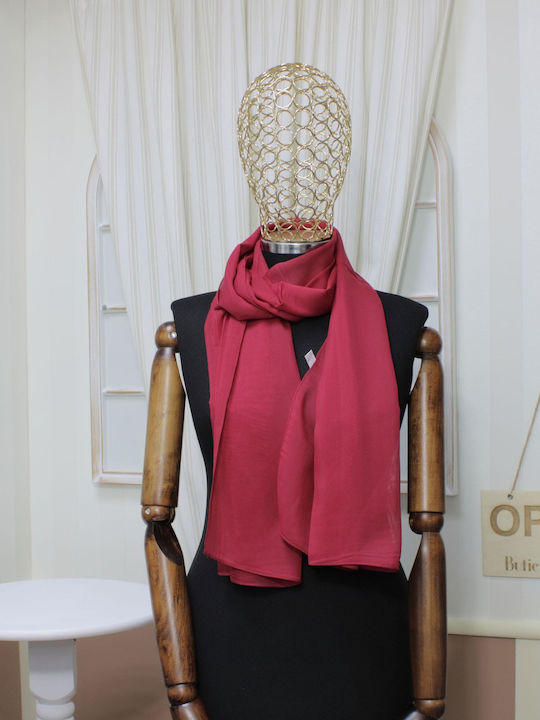 ButicCochet Şal Pentru Femei Burgundy