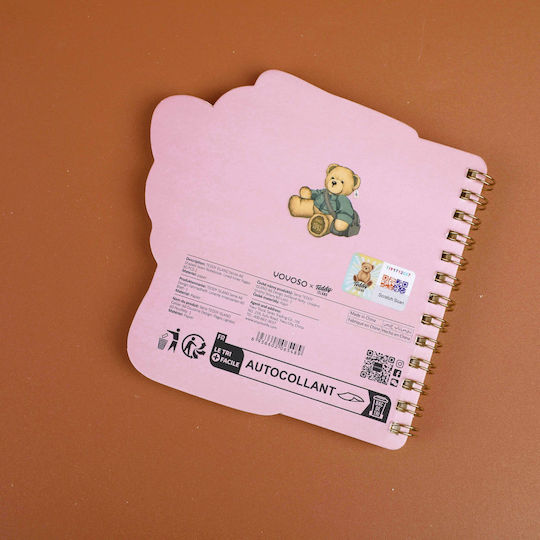Teddy Island Notebook A6 (Miscellaneous Designs/Colors)