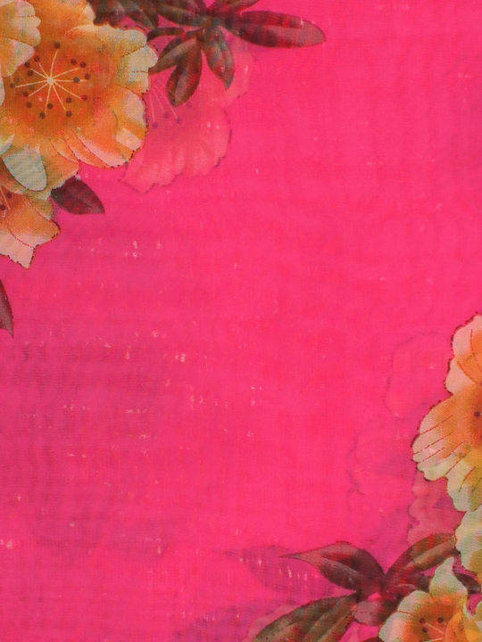 ButicCochet Women's Fuchsia Shawl