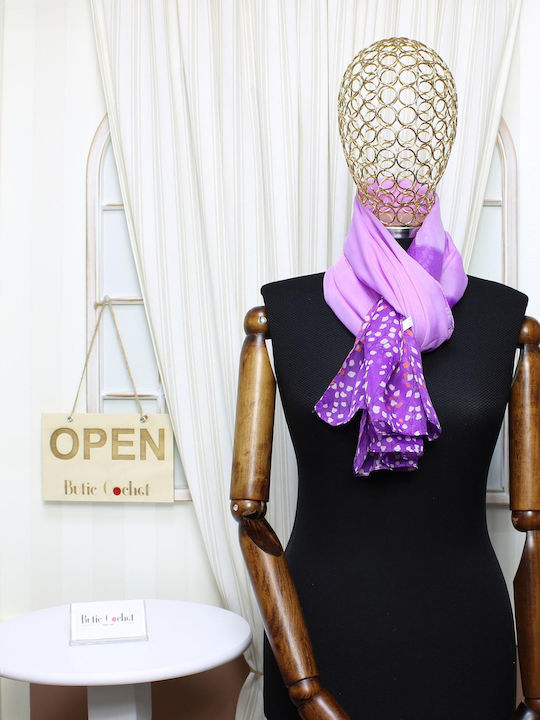 ButicCochet Şal Pentru Femei Violet