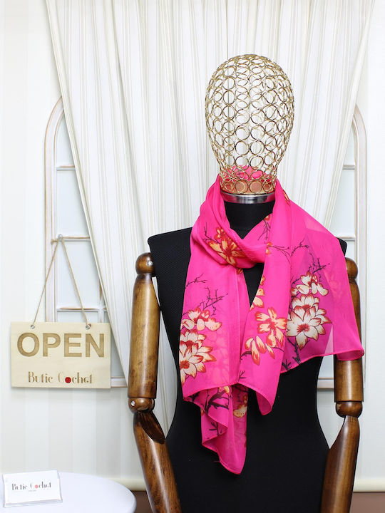 ButicCochet Şal Pentru Femei Fuchsia