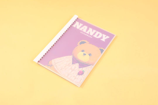 Cute Bear Spiral Notebook B5