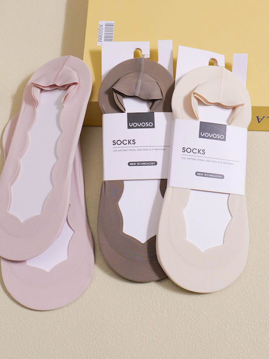 Γυναικείες Κάλτσες Μπεζ 2Pack