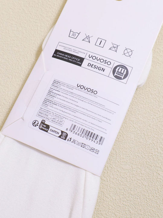 Γυναικείες Κάλτσες Λευκές 2Pack
