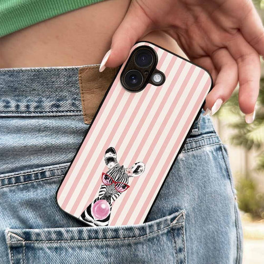 Sonique Stripe Stories Series Motorola Moto G06 4G Moto G06 Power 4G Zebra Bubblegum Mobile Phone Case