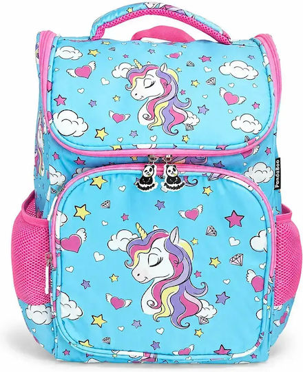Pandaboo School Insulated Handheld Lunch Bag 0.85 Litre Unicorns Set With 350ml Thermos