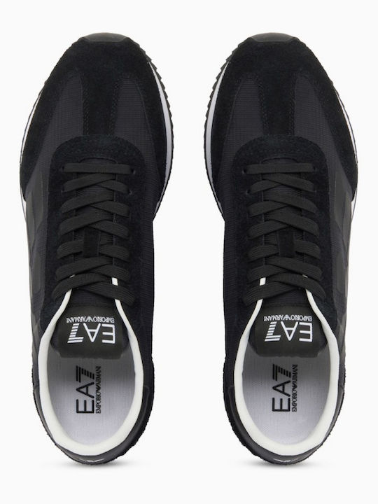Emporio Armani Сникърси Черни