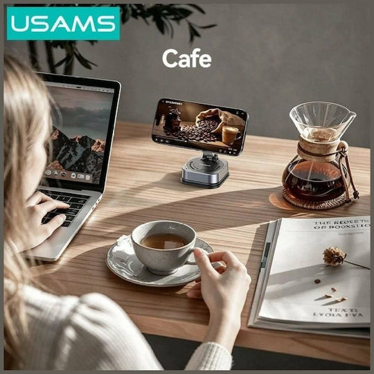 Usams Zj093 Universal Magnetic Phone Holder Car Home Office Black Zj093zj01
