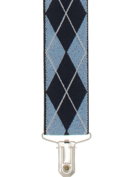 Breteli Unisex Adulți ButicCochet Din Țesătură Sintetică Elastică 4 Cleme Metalice 35 Mm Multicolore Br511
