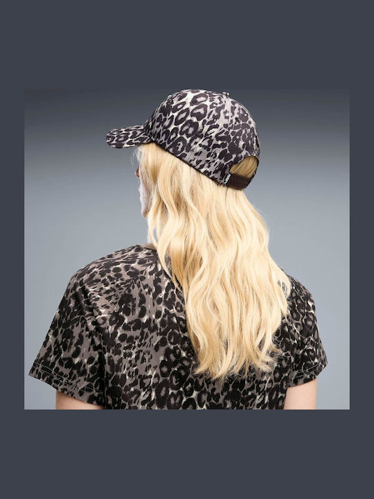 Cap Puma Ess Elevated Aop Bb Cap Черен Унисекс