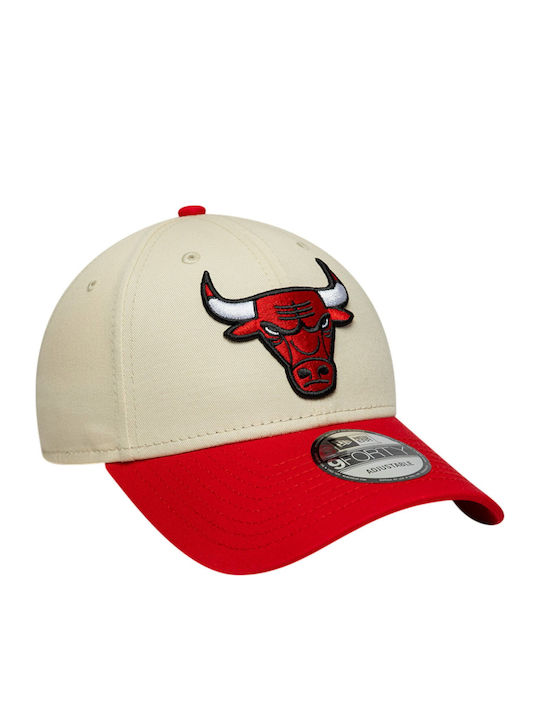 New Era Nba Colourblock 9forty Chicago Bulls Cap 60915902