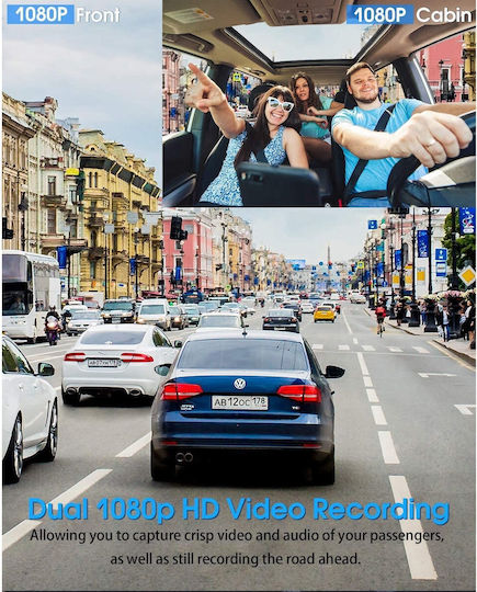 Camera DVR Auto 1080P cu Ecran 1.5"