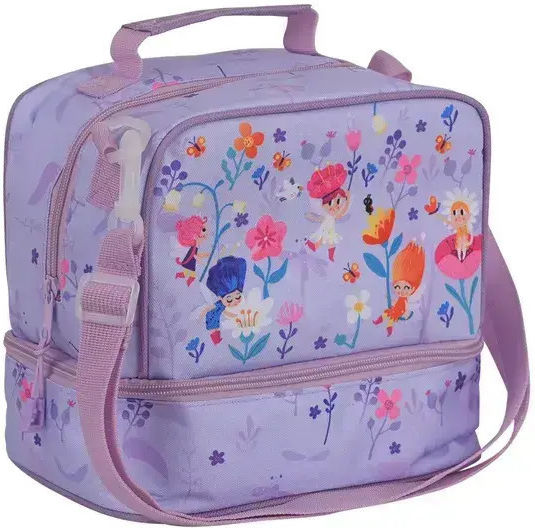 Estia Save The Aegean School Insulated Handheld Lunch Bag 6 Litre Fairy Tales 20cm