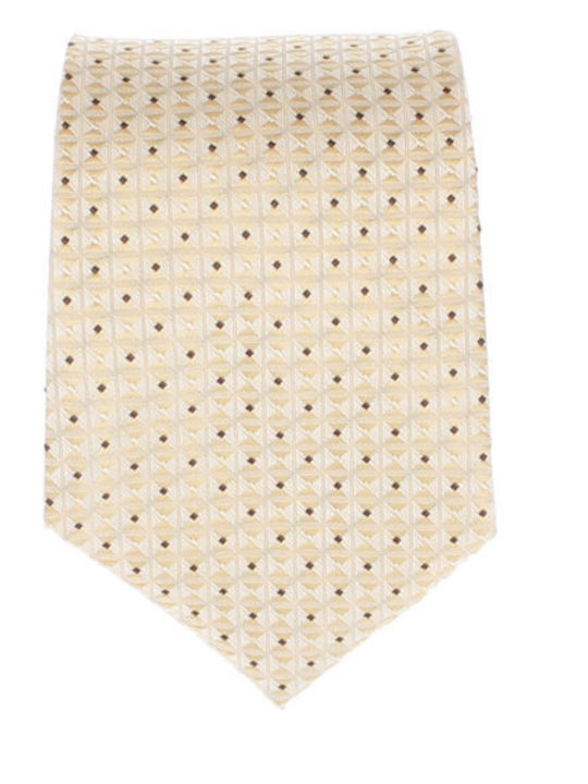 ButicCochet Herren Krawatte Synthetisch in Beige Farbe