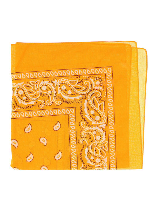 Men's Orange Foulard