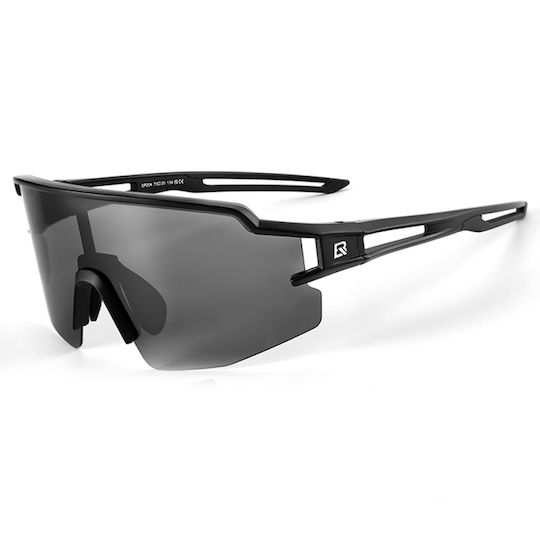 Rockbros Ochelari de ciclism cu Ramă Gri și Lentile Polarizate