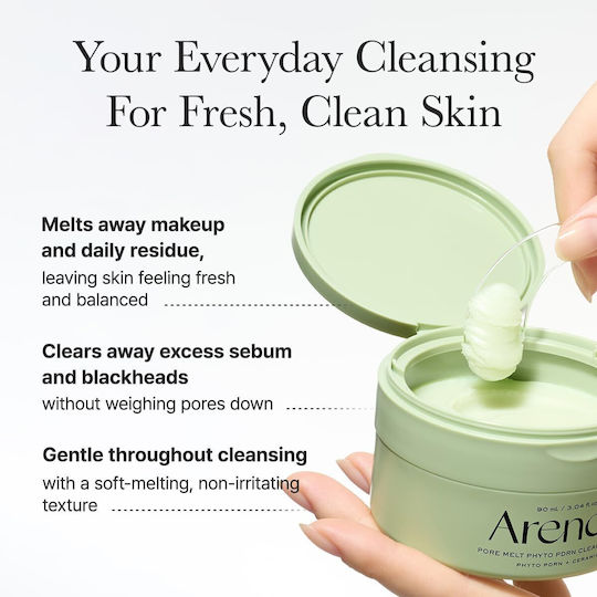 Arencia Pore Melt Phyto Pdrn Balm Facial Cleansing for Oil Control & Moisturizing Action