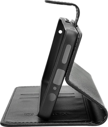 Tactical Field Notes Back Cover Δερμάτινο / Πλαστικό Μαύρο (Moto G47)