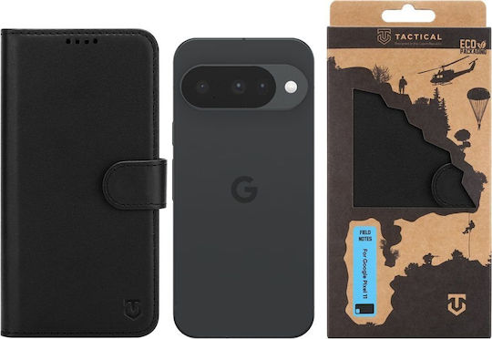Tactical Field Notes Back Cover Δερμάτινο / Πλαστικό Μαύρο (Google Pixel 11)