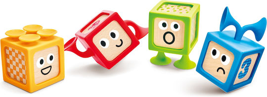 Hape Hape Baby Aktivitätsspielzeug Stapeln Block Spielzeug aus Holz für 12+ Monate