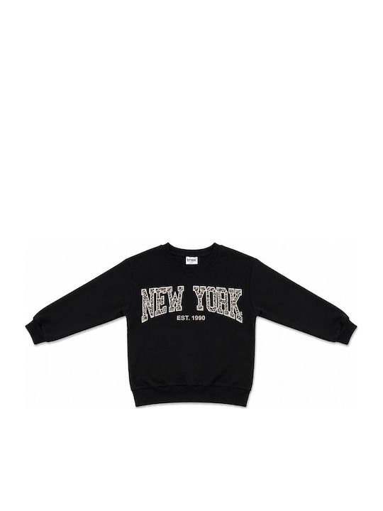 Kids Tracksuits Black 2 Pieces