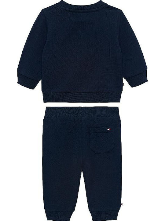Kids Sweatpants Set Navy Blue 2pcs
