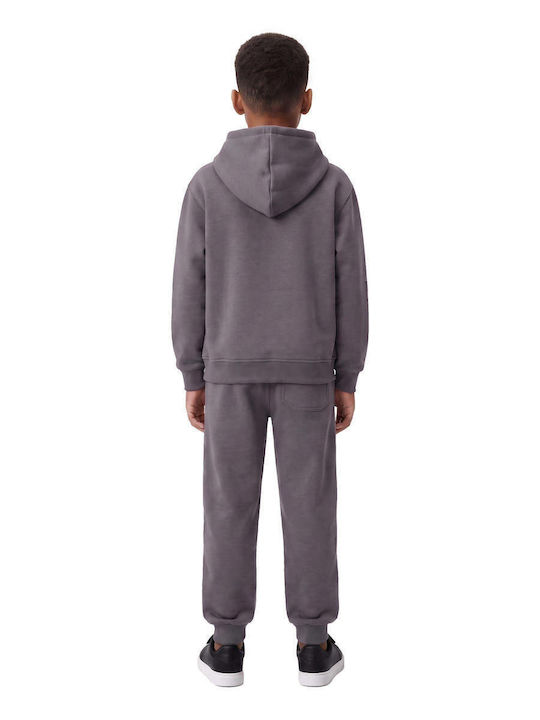 Kids Sweatpants Set Dark Grey
