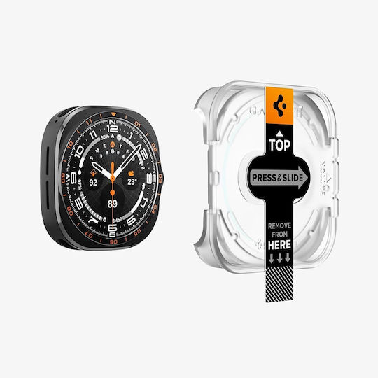 Spigen Glas.tr Ez Fit Screen Protector για το Galaxy Watch Ultra 2 2τμχ AGL11758