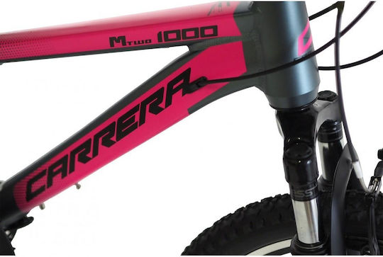 Carrera M2 1000 20" Bicicletă pentru copii Biciclete de munte cu Cadru din Aluminiu (2023) Roz