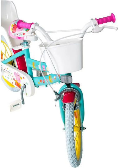 Toimsa Peppa Pig 16" Bicicletă pentru copii de Oras Verde