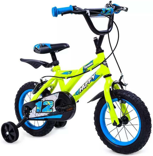 Huffy Pro Thunder 12" Kids Mountain Bike Yellow