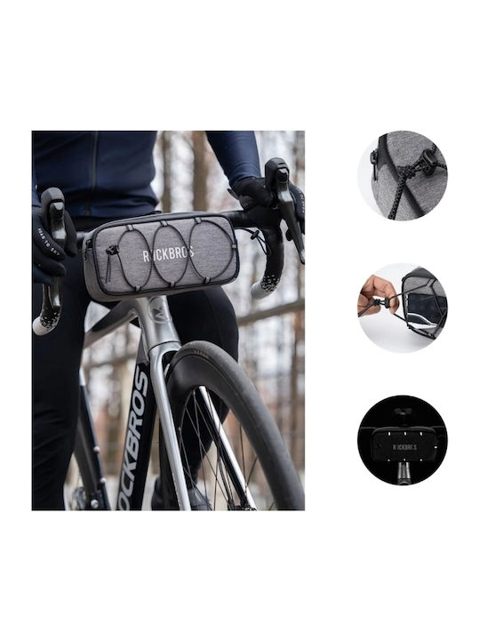Rockbros Road To Sky Handlebar Bag Bicycle Bag 1.9L Grey