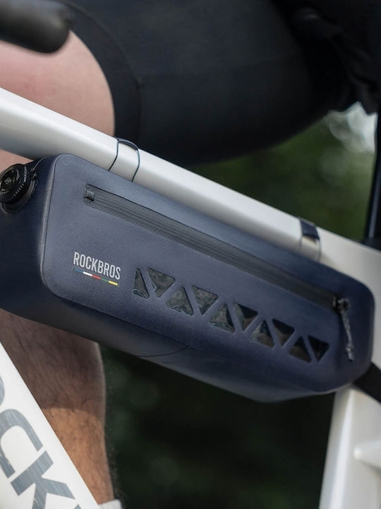 Rockbros Road To Sky Bicycle Frame Bag 1.7lt Blue