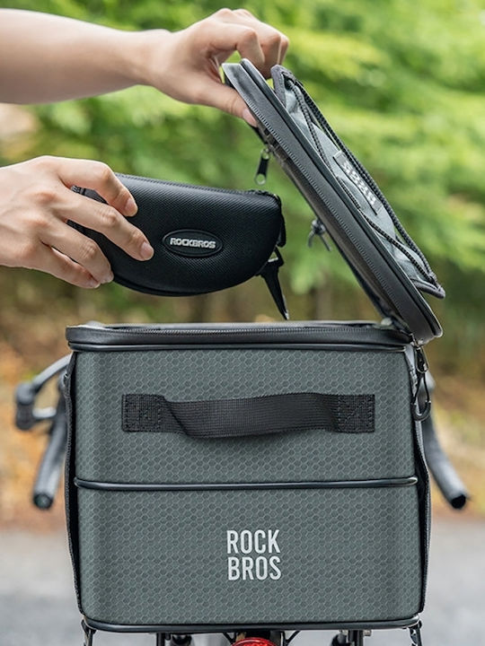 Rockbros Road To Sky Bicycle Rack Bag Grey