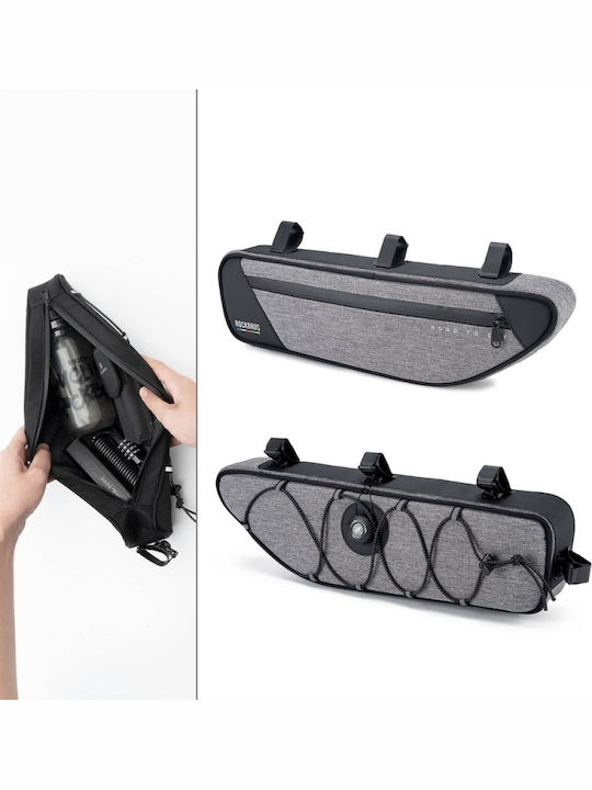 Rockbros Road To Sky Frame Bag Bicycle Bag 2L Grey