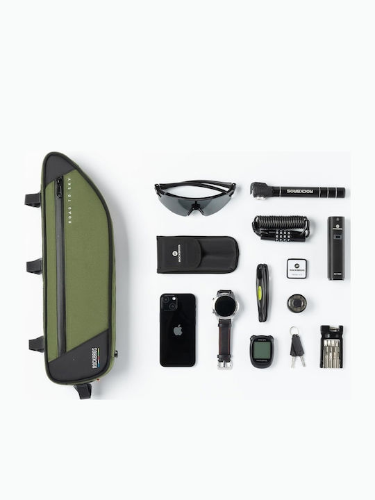 Rockbros Road To Sky Frame Bag Bicycle Bag 2L Green