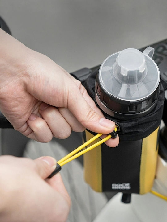 Rockbros Чанта за кормилото на велосипед 1 л Жълта