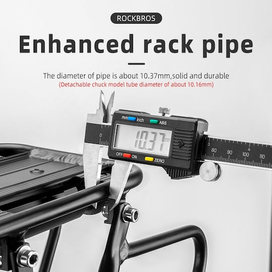 Rockbros 33210004001 Bicycle Rack Shelf Black 5907769313592