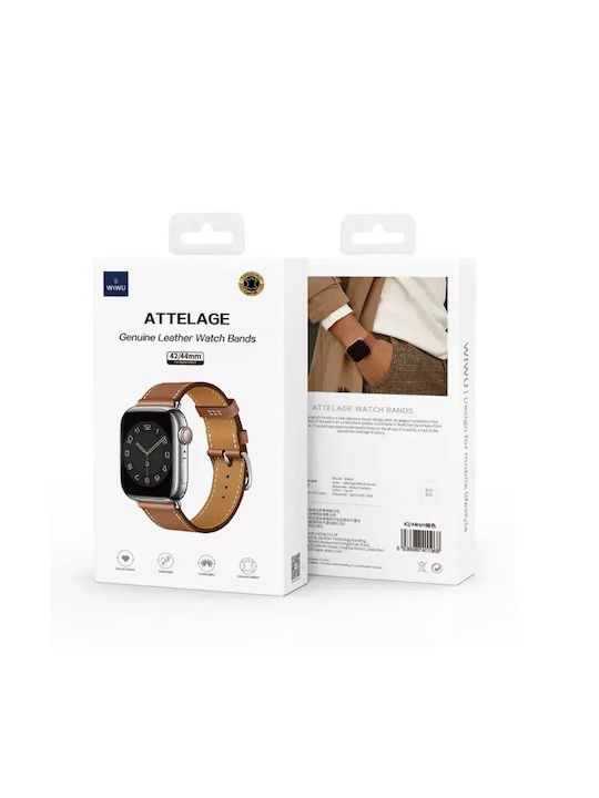 Wiwu Tragbares Band Braun für Apple Watch 38/40/41/42mm